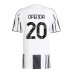 Juventus Lois Openda #20 Hjemmedrakt 2025-26 Korte ermer